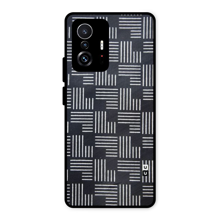 Zig Zag Hierarchy Metal Back Case for Xiaomi 11T Pro