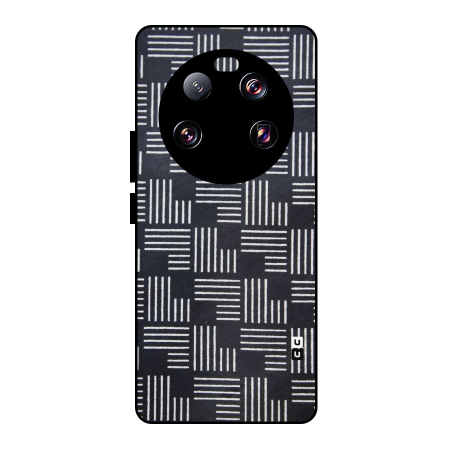 Zig Zag Hierarchy Metal Back Case for Xiaomi 13 Ultra