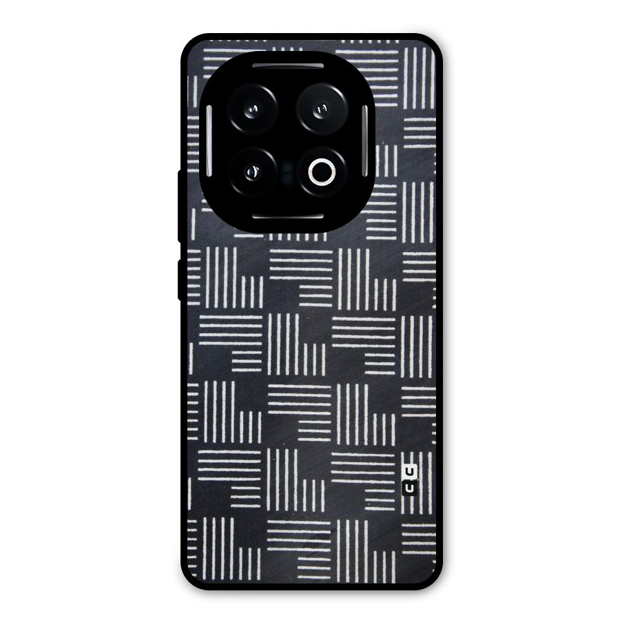 Zig Zag Hierarchy Metal Back Case for iQOO 13