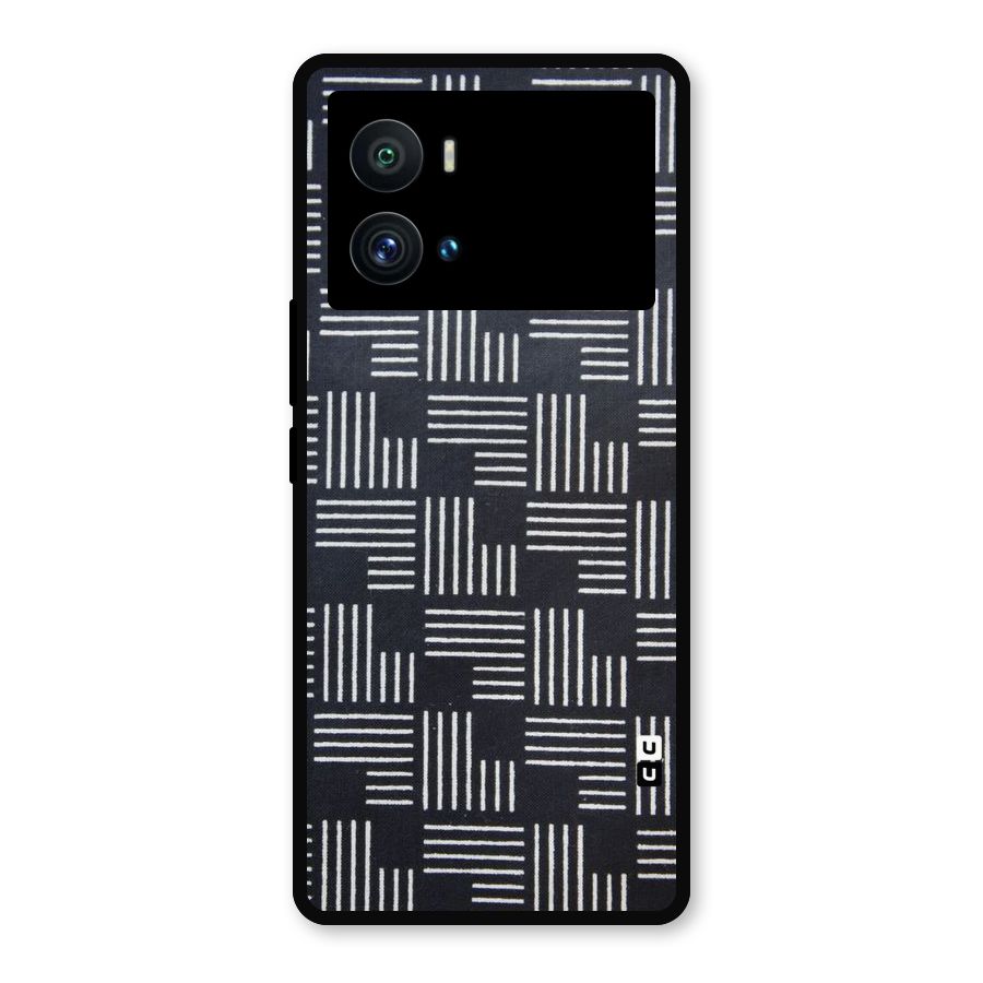 Zig Zag Hierarchy Metal Back Case for iQOO 9 Pro
