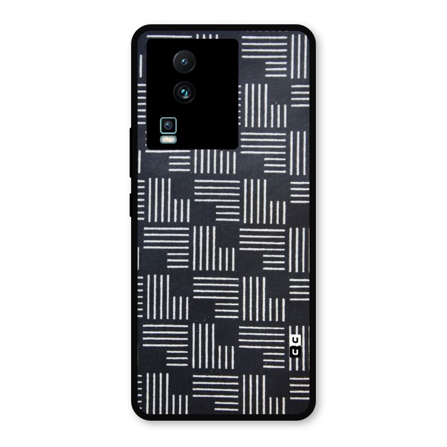 Zig Zag Hierarchy Metal Back Case for iQOO Neo 7
