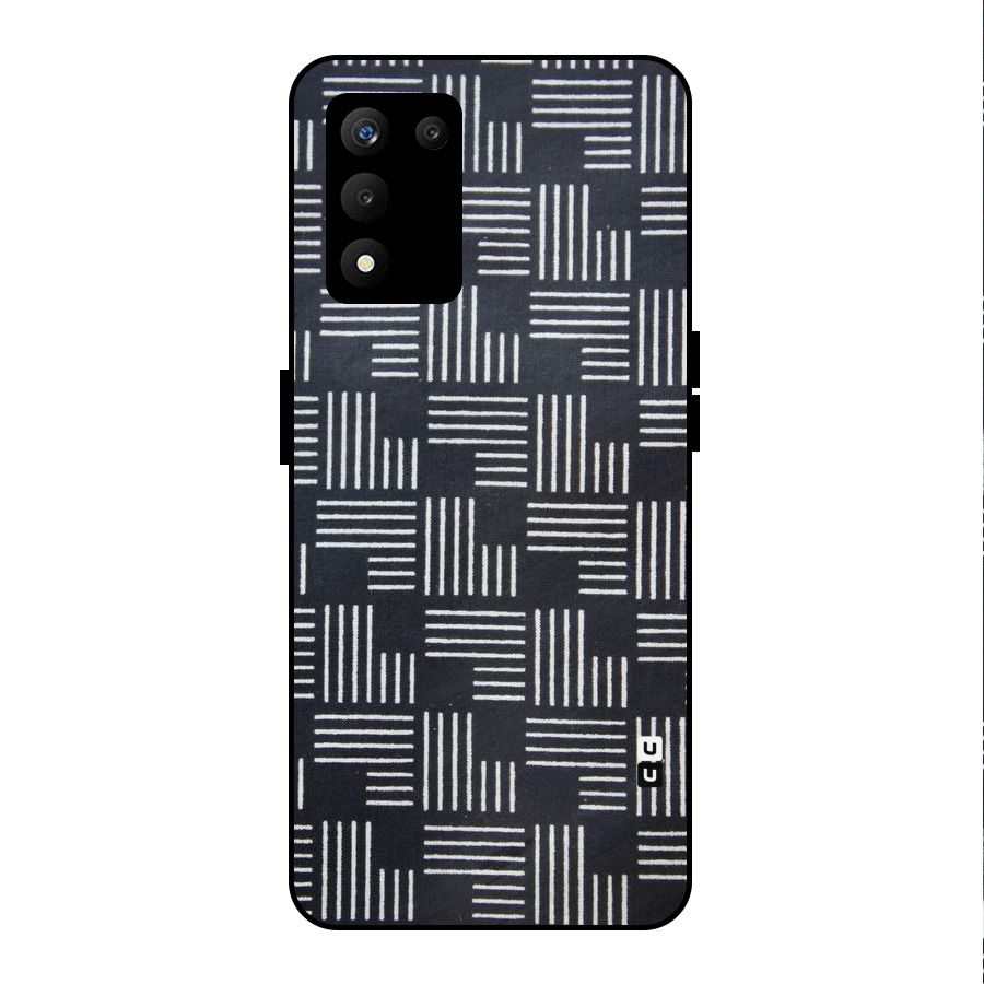 Zig Zag Hierarchy Metal Back Case for realme 9 5G SE