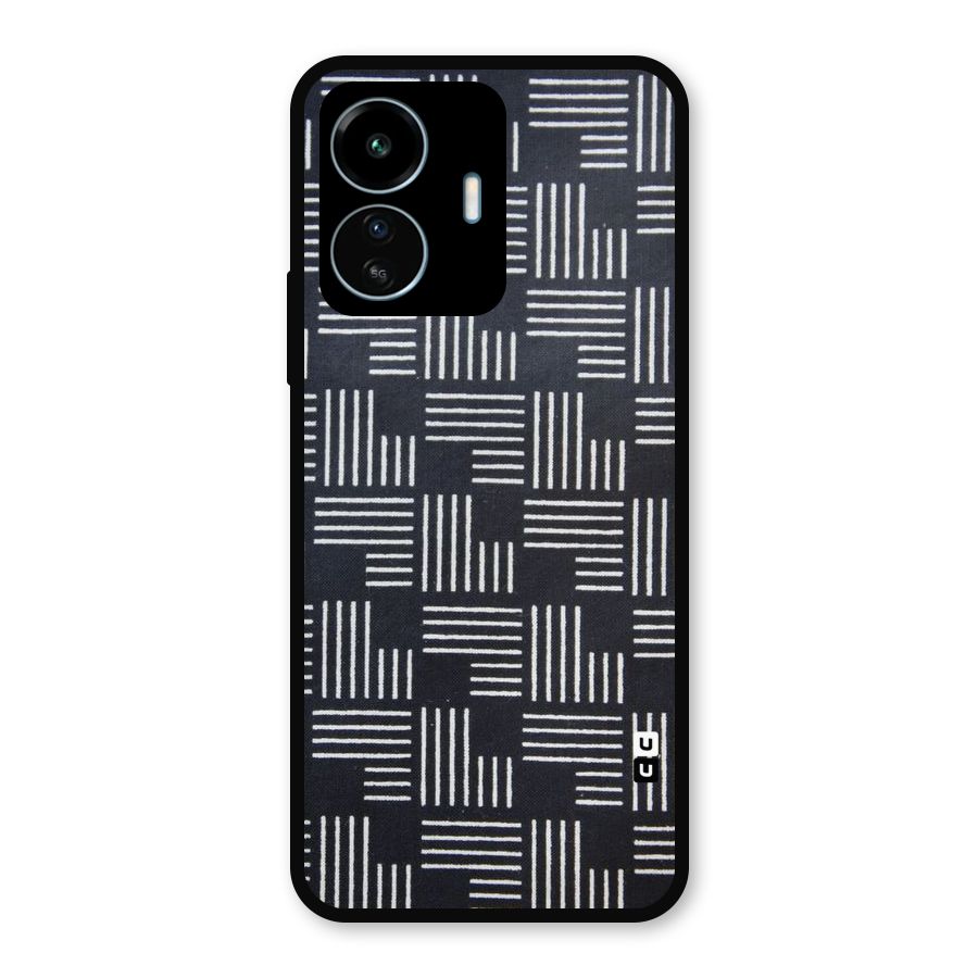 Zig Zag Hierarchy Metal Back Case for vivo iQOO Z6 Lite 5G