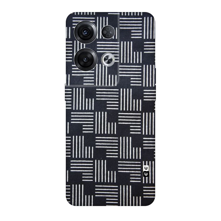 Zig Zag Hierarchy Original Polycarbonate Back Case for Oppo Reno8 Pro 5G