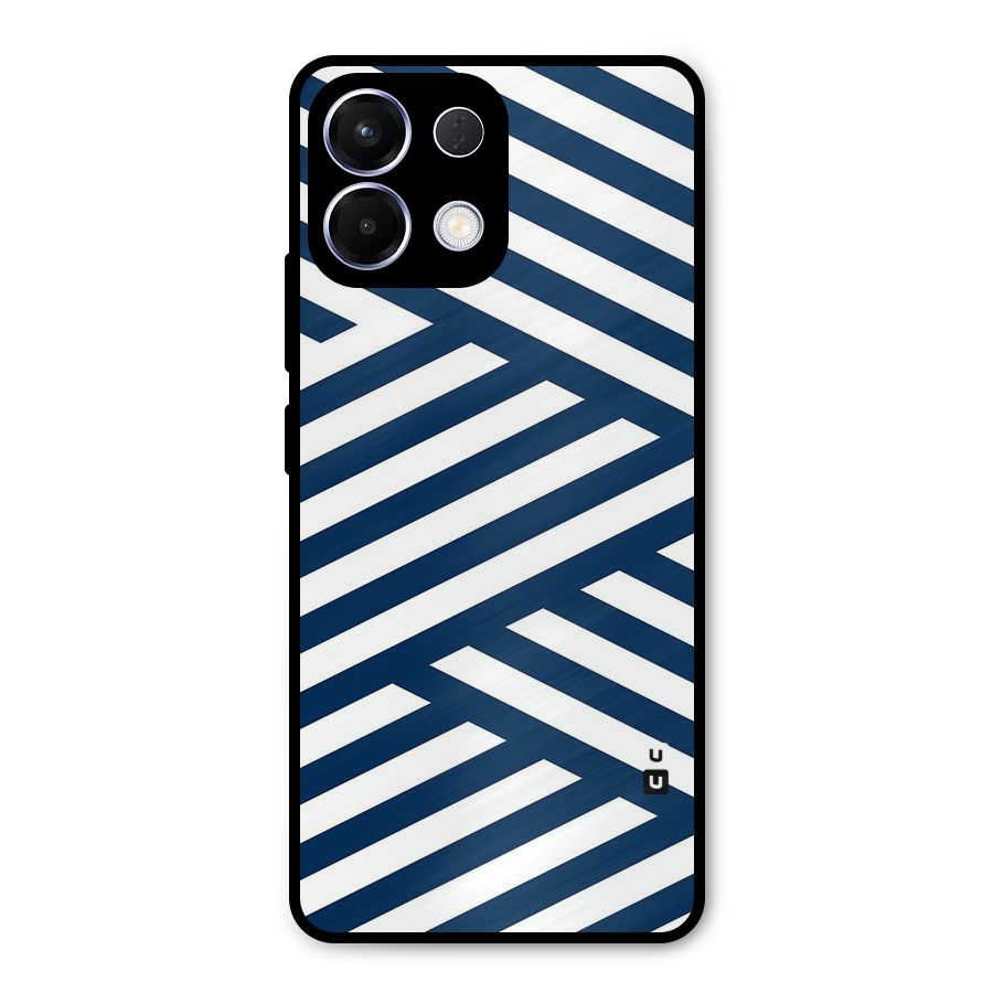 Zip Zap Pattern Metal Back Case for Oppo K13
