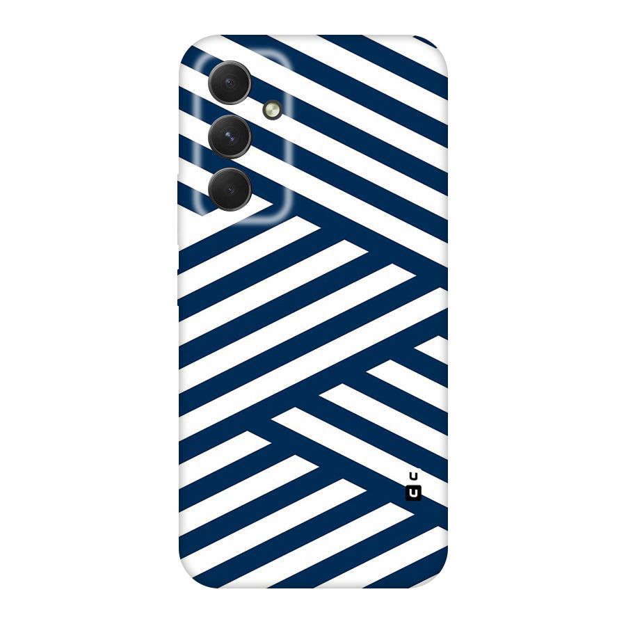 Zip Zap Pattern Original Polycarbonate Back Case for Galaxy A54