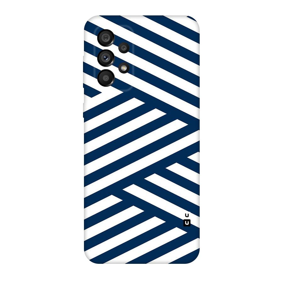 Zip Zap Pattern Original Polycarbonate Back Case for Galaxy A73 5G