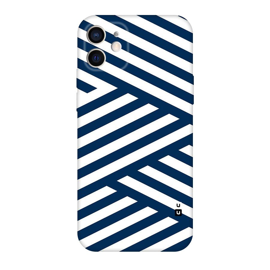 Zip Zap Pattern Original Polycarbonate Back Case for iPhone 12