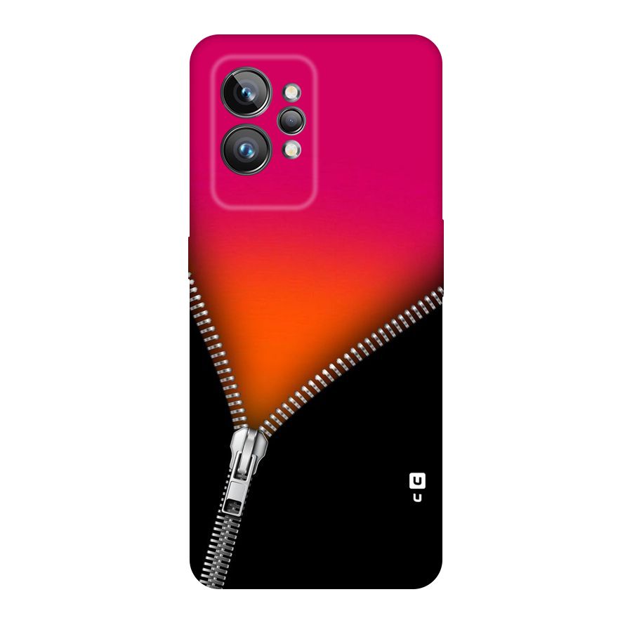 Zipper Print Original Polycarbonate Back Case for Realme GT2 Pro