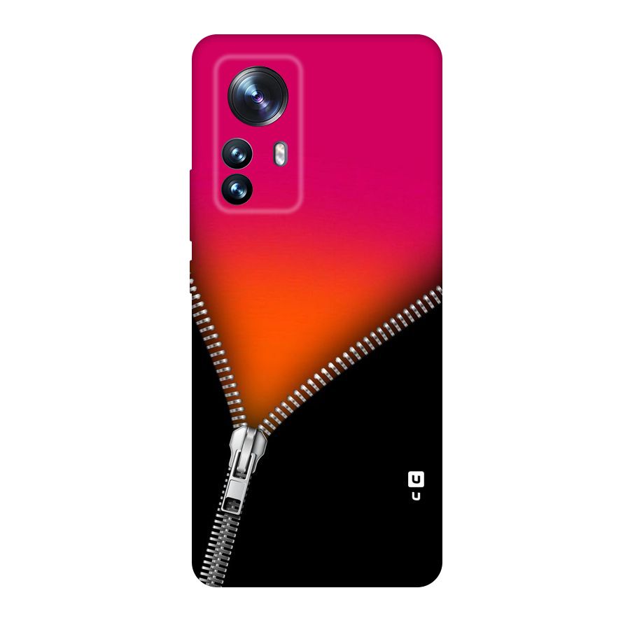 Zipper Print Original Polycarbonate Back Case for Xiaomi 12 Pro