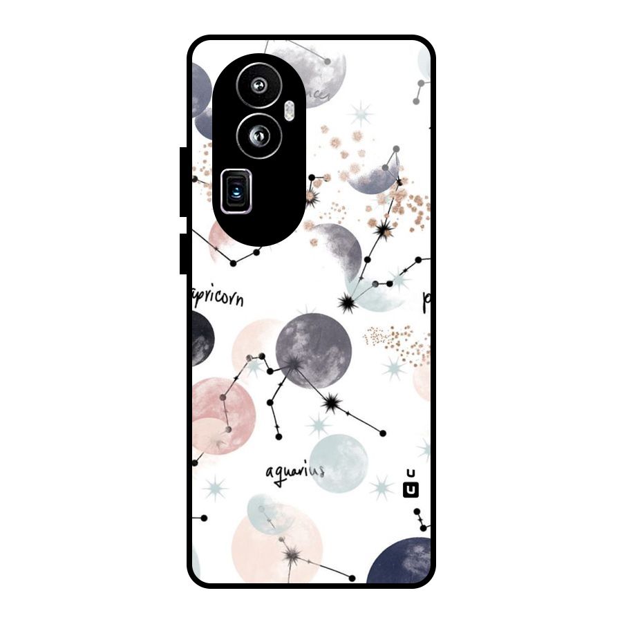 Zodiac Glass Back Case for Oppo Reno10 Pro Plus