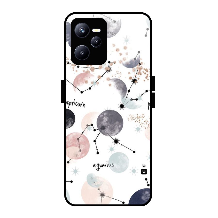 Zodiac Glass Back Case for Realme C35