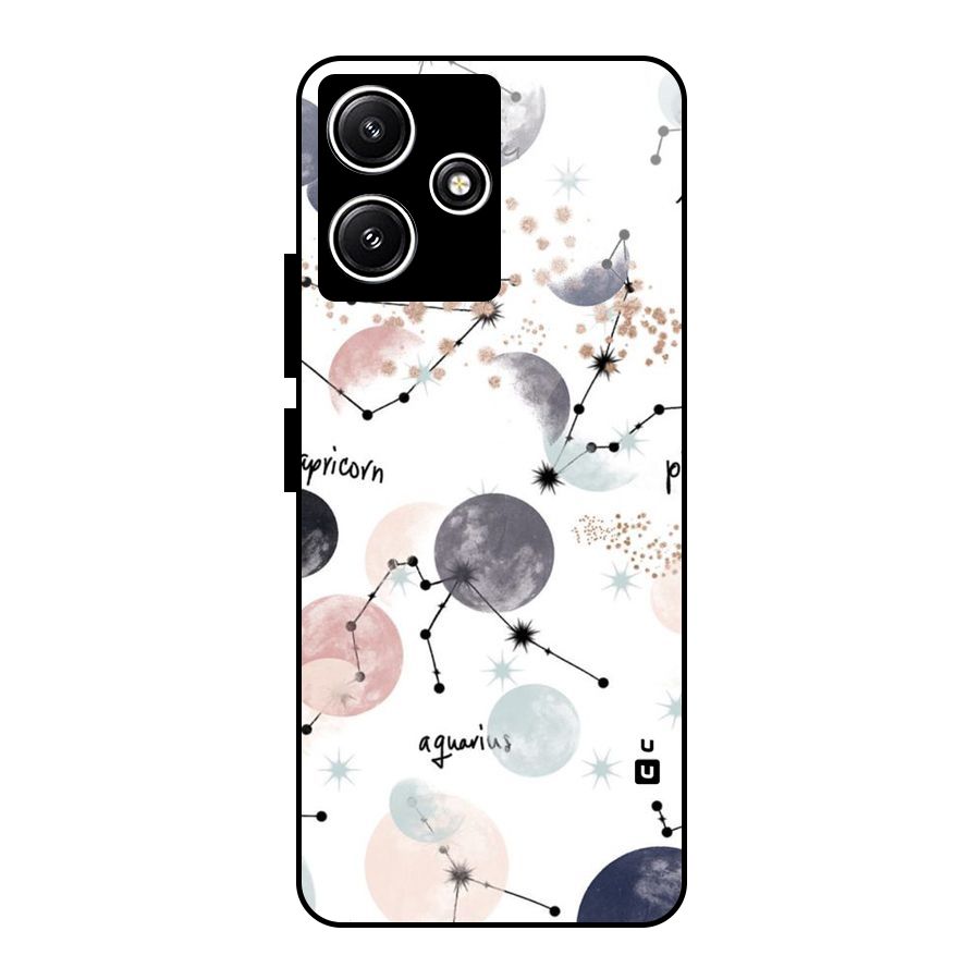 Zodiac Glass Back Case for Redmi 12 5G