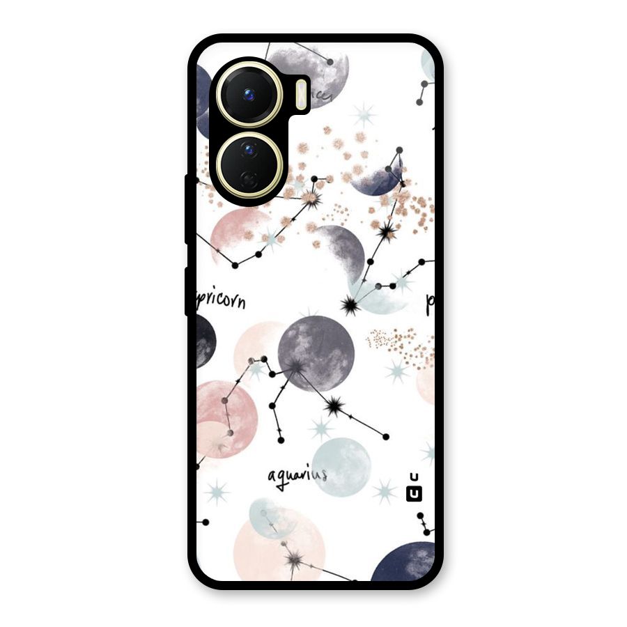 Zodiac Glass Back Case for Vivo Y16