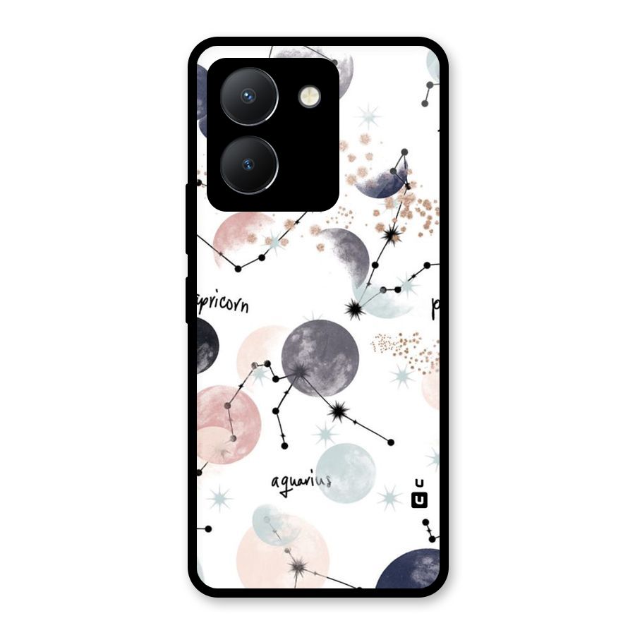 Zodiac Glass Back Case for Vivo Y36