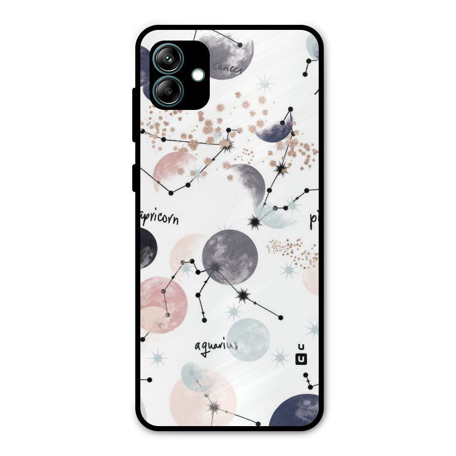 Zodiac Metal Back Case for Galaxy A04