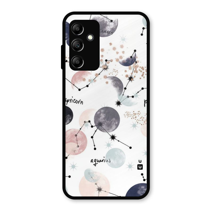 Zodiac Metal Back Case for Galaxy A14 5G