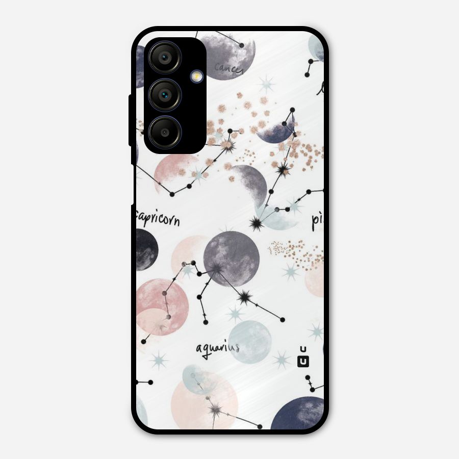 Zodiac Metal Back Case for Galaxy A15 5G