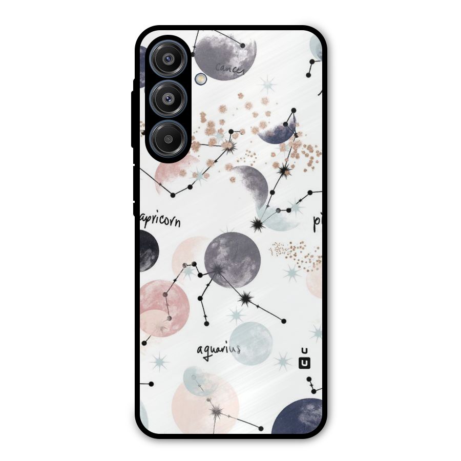 Zodiac Metal Back Case for Galaxy A16 5G