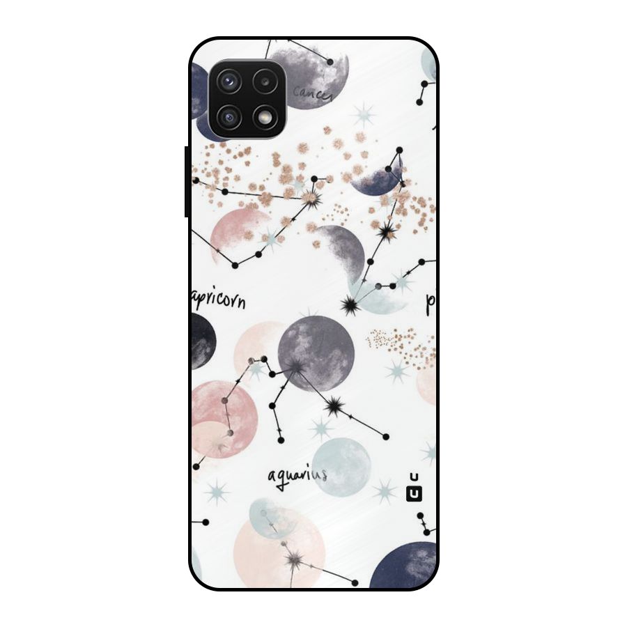 Zodiac Metal Back Case for Galaxy A22 5G