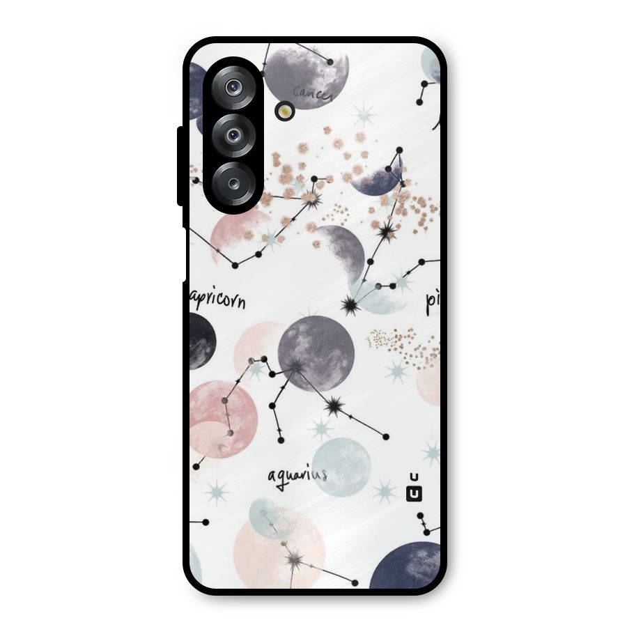 Zodiac Metal Back Case for Galaxy A26