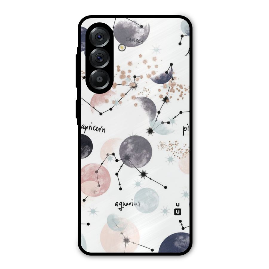 Zodiac Metal Back Case for Galaxy A36