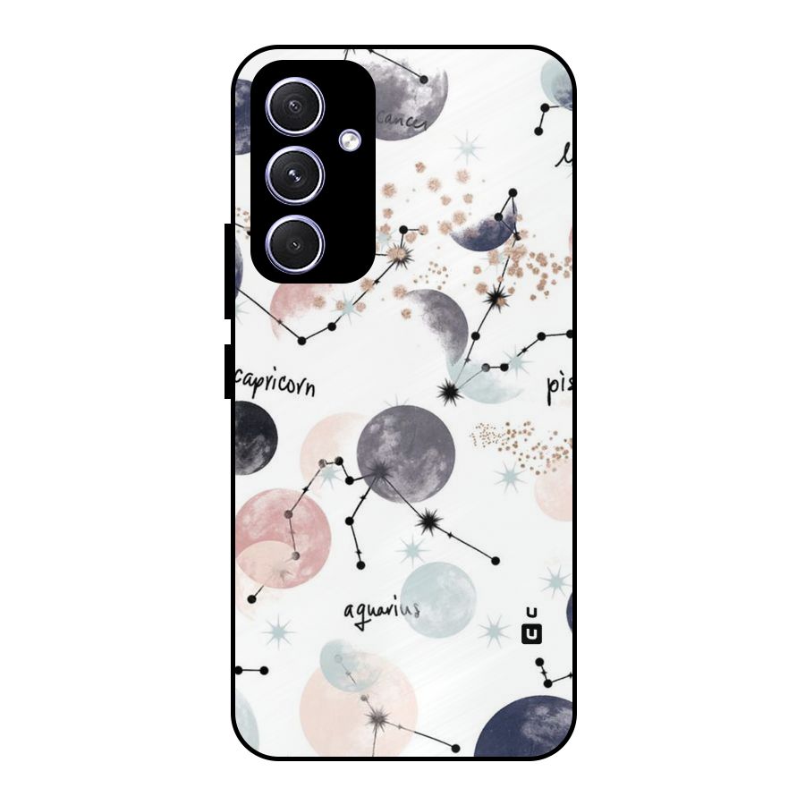 Zodiac Metal Back Case for Galaxy A54