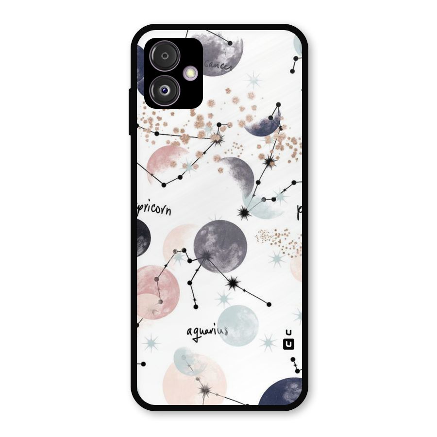 Zodiac Metal Back Case for Galaxy F14