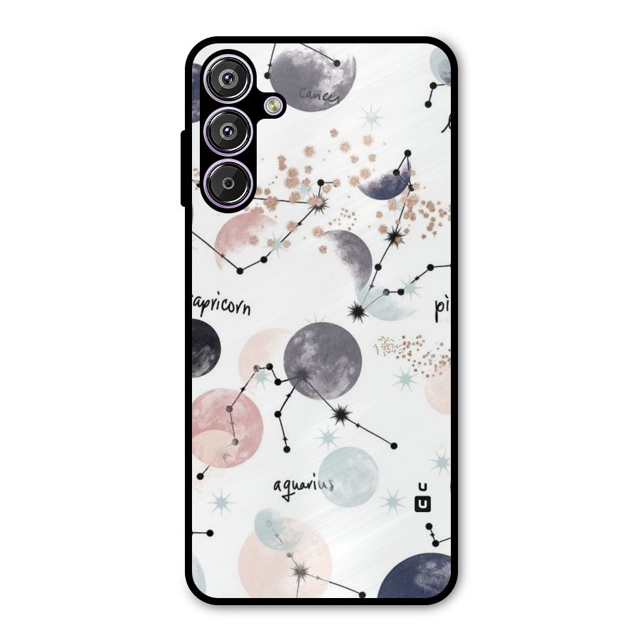 Zodiac Metal Back Case for Galaxy F15