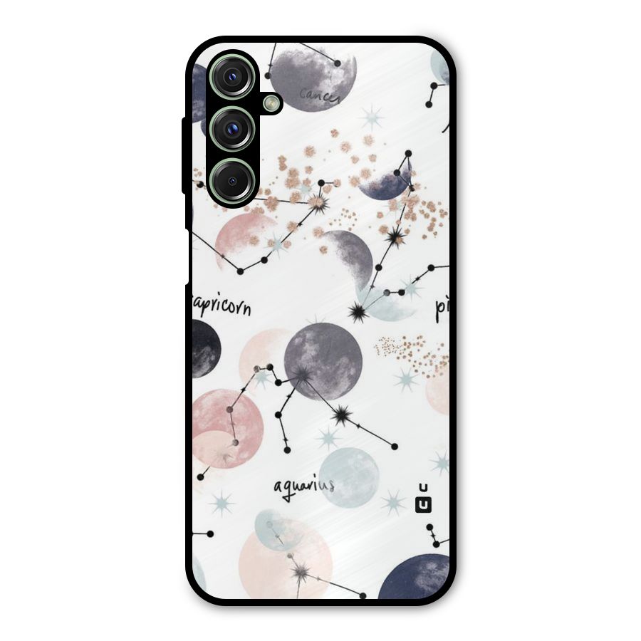 Zodiac Metal Back Case for Galaxy F34
