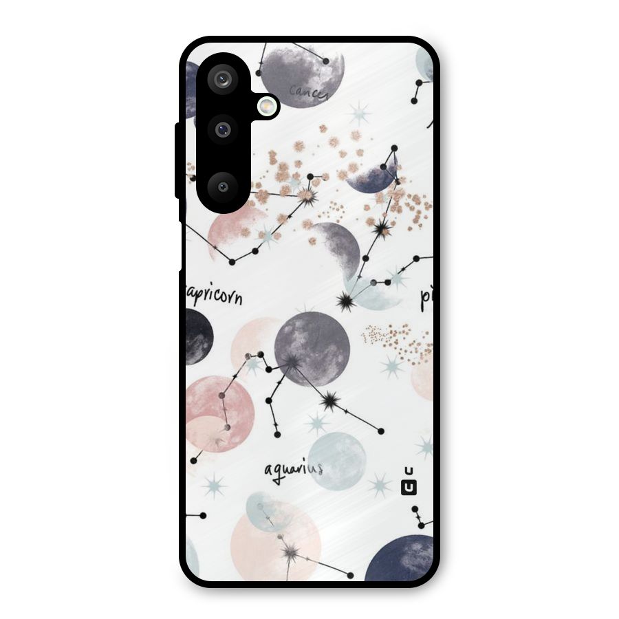 Zodiac Metal Back Case for Galaxy M16