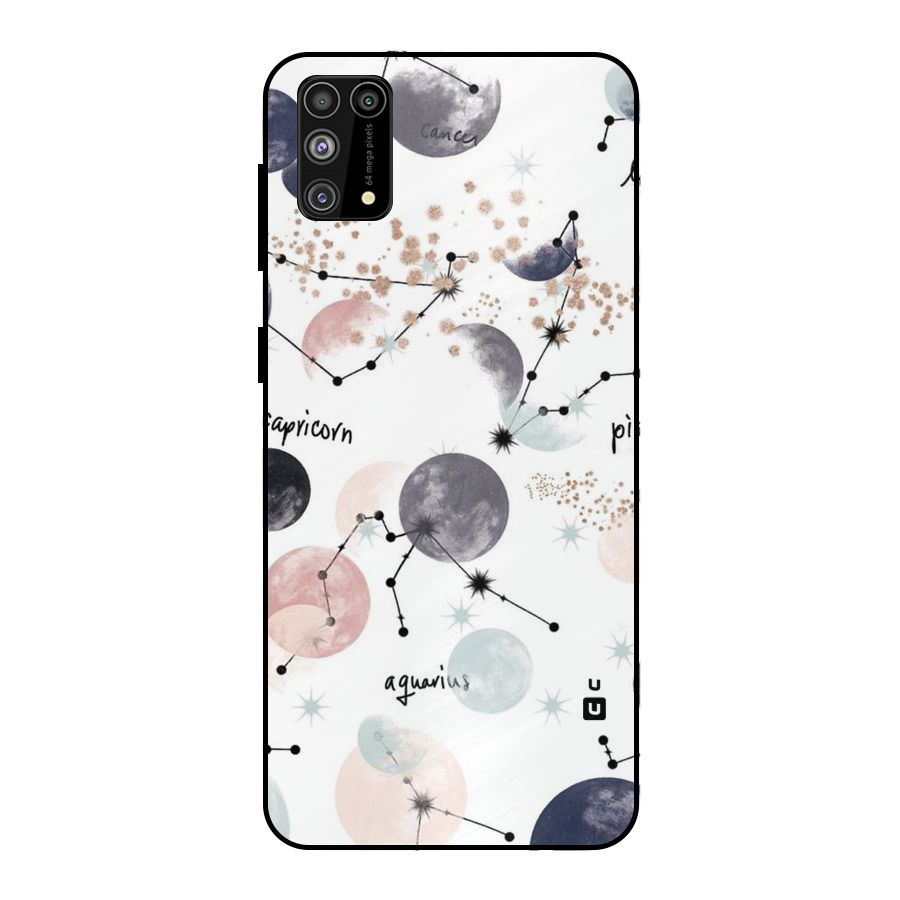 Zodiac Metal Back Case for Galaxy M31