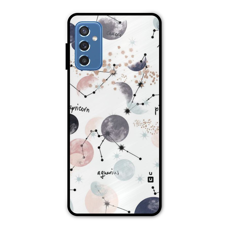 Zodiac Metal Back Case for Galaxy M52 5G