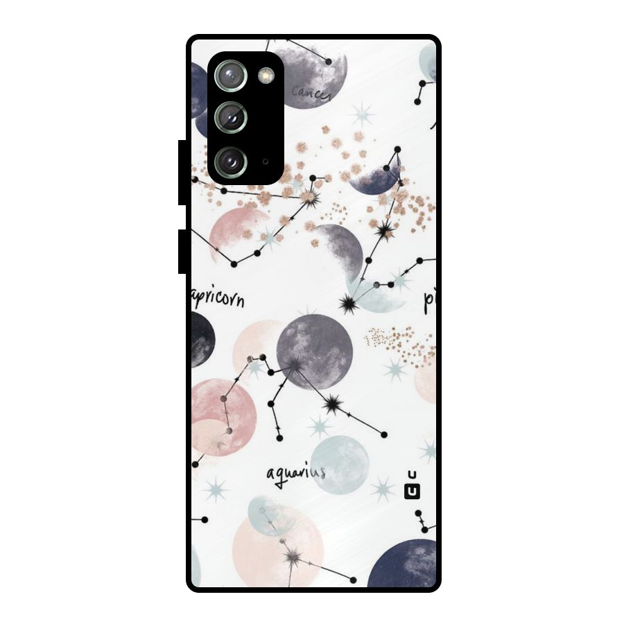 Zodiac Metal Back Case for Galaxy Note 20