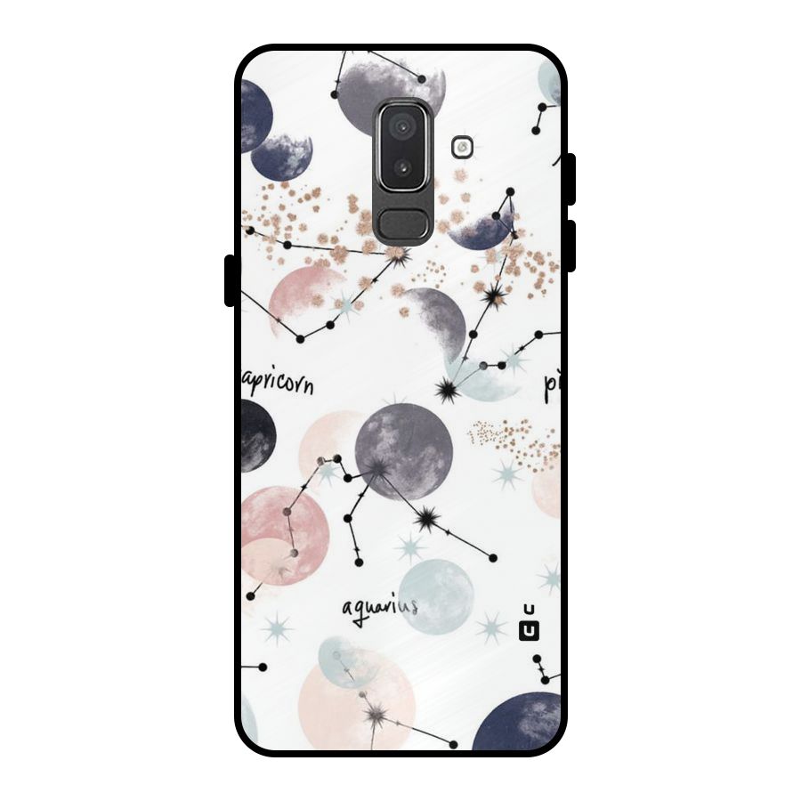 Zodiac Metal Back Case for Galaxy On8 (2018)