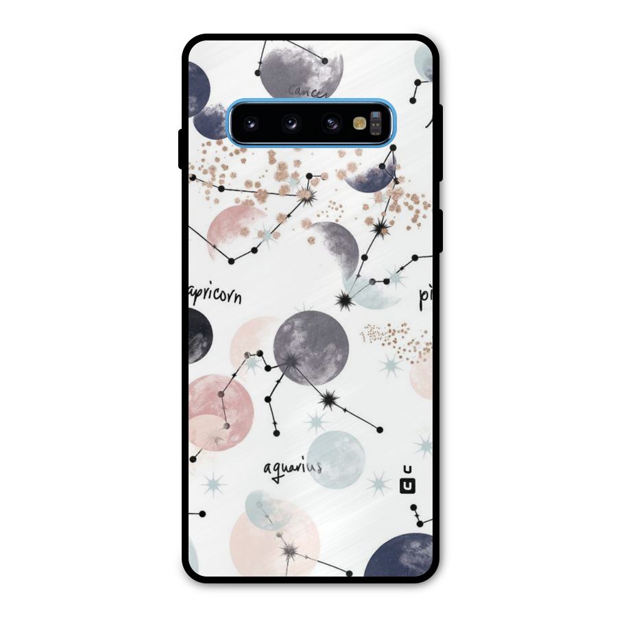 Zodiac Metal Back Case for Galaxy S10
