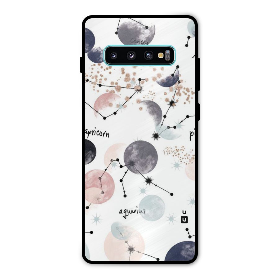 Zodiac Metal Back Case for Galaxy S10 Plus