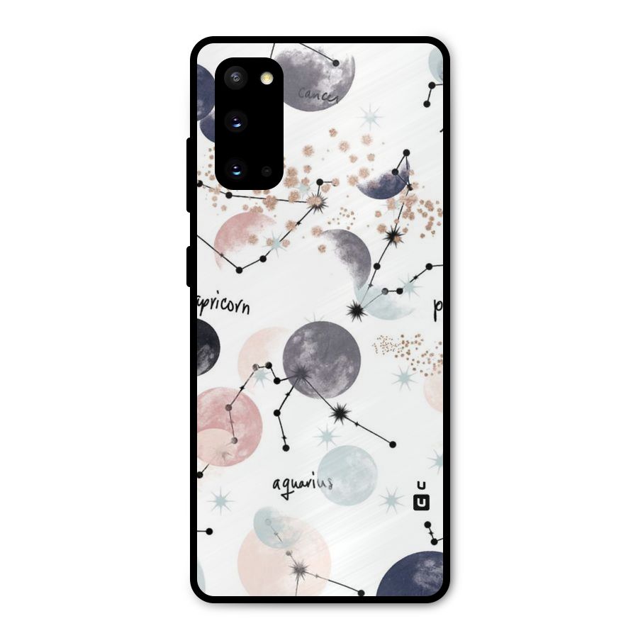 Zodiac Metal Back Case for Galaxy S20