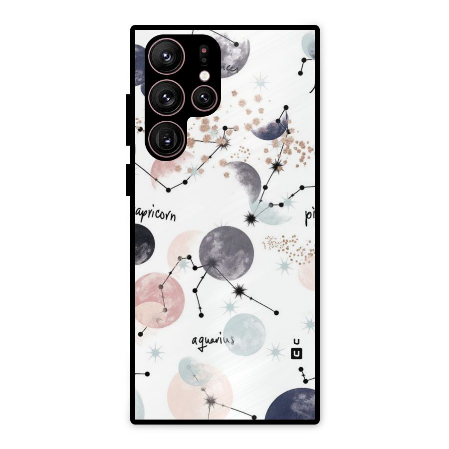 Zodiac Metal Back Case for Galaxy S22 Ultra 5G