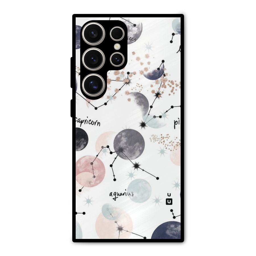 Zodiac Metal Back Case for Galaxy S24 Ultra