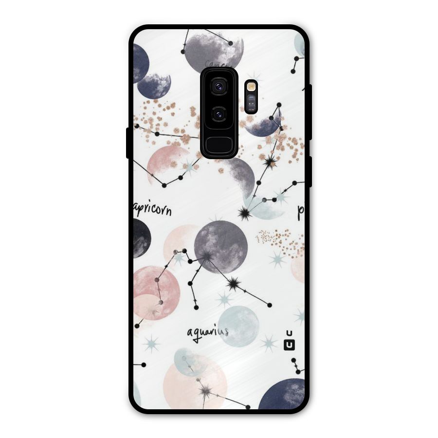 Zodiac Metal Back Case for Galaxy S9 Plus