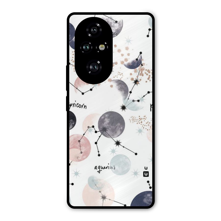 Zodiac Metal Back Case for Honor 200 Pro