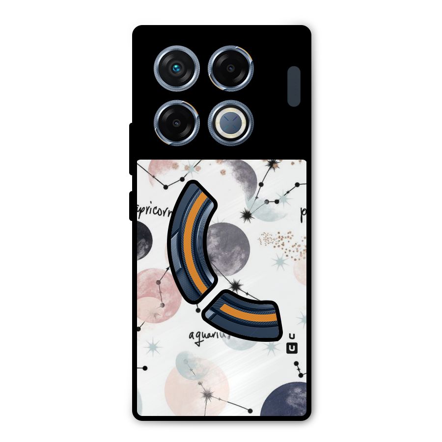 Zodiac Metal Back Case for Infinix GT 20 Pro