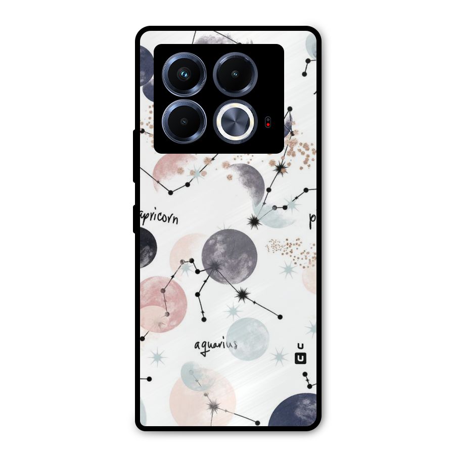 Zodiac Metal Back Case for Infinix Note 40 5G