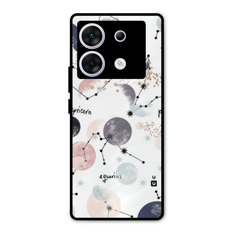 Zodiac Metal Back Case for Infinix Zero 30 5G