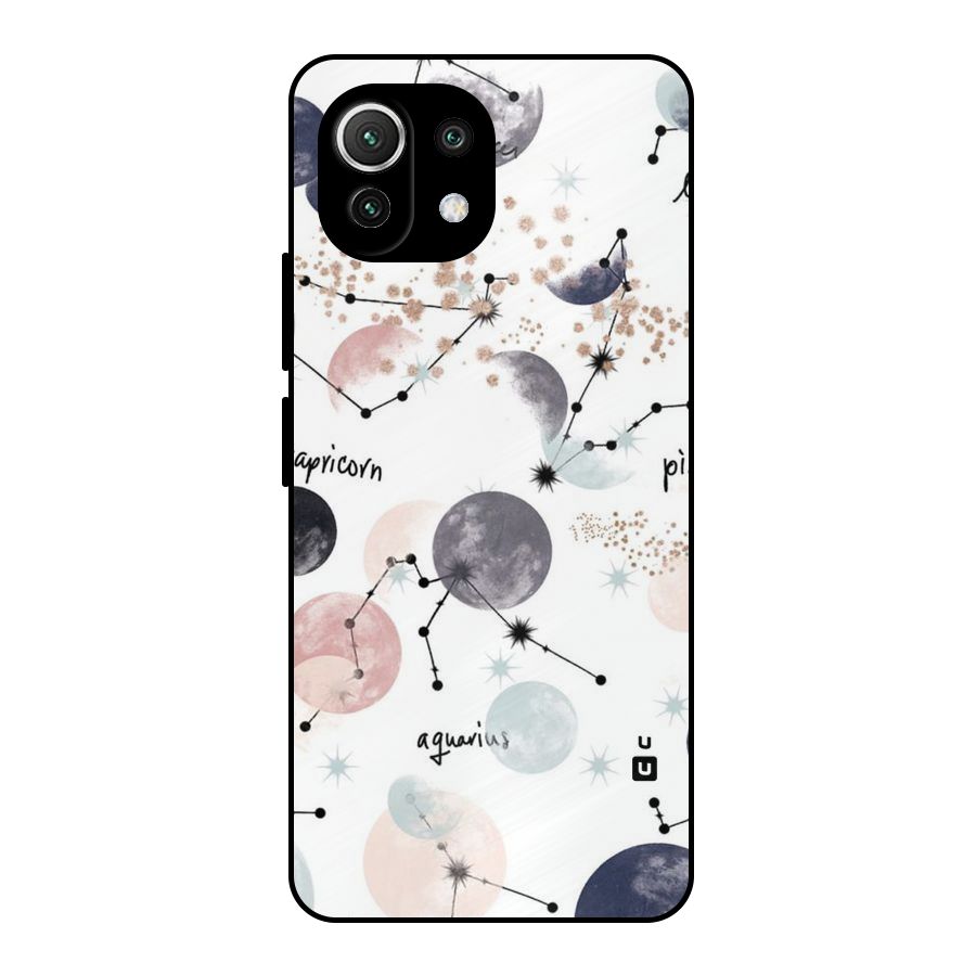 Zodiac Metal Back Case for Mi 11 Lite NE 5G