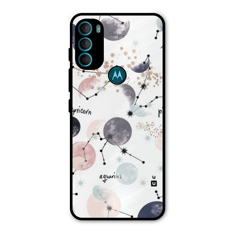 Zodiac Metal Back Case for Moto G71 5G