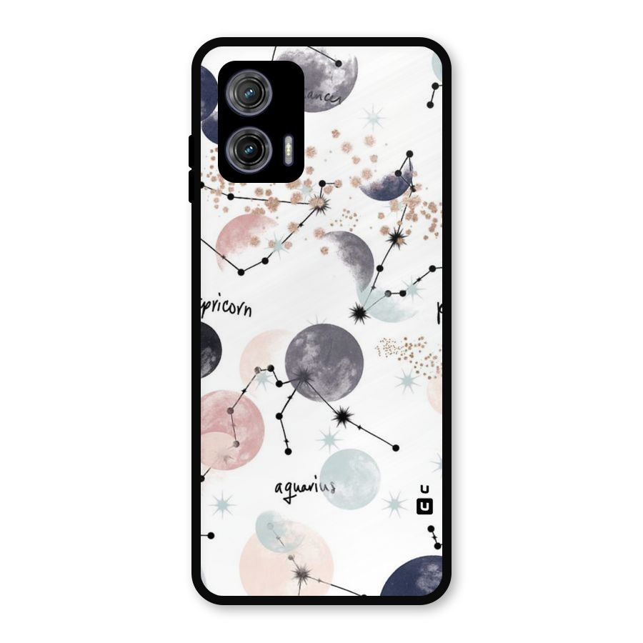 Zodiac Metal Back Case for Moto G73