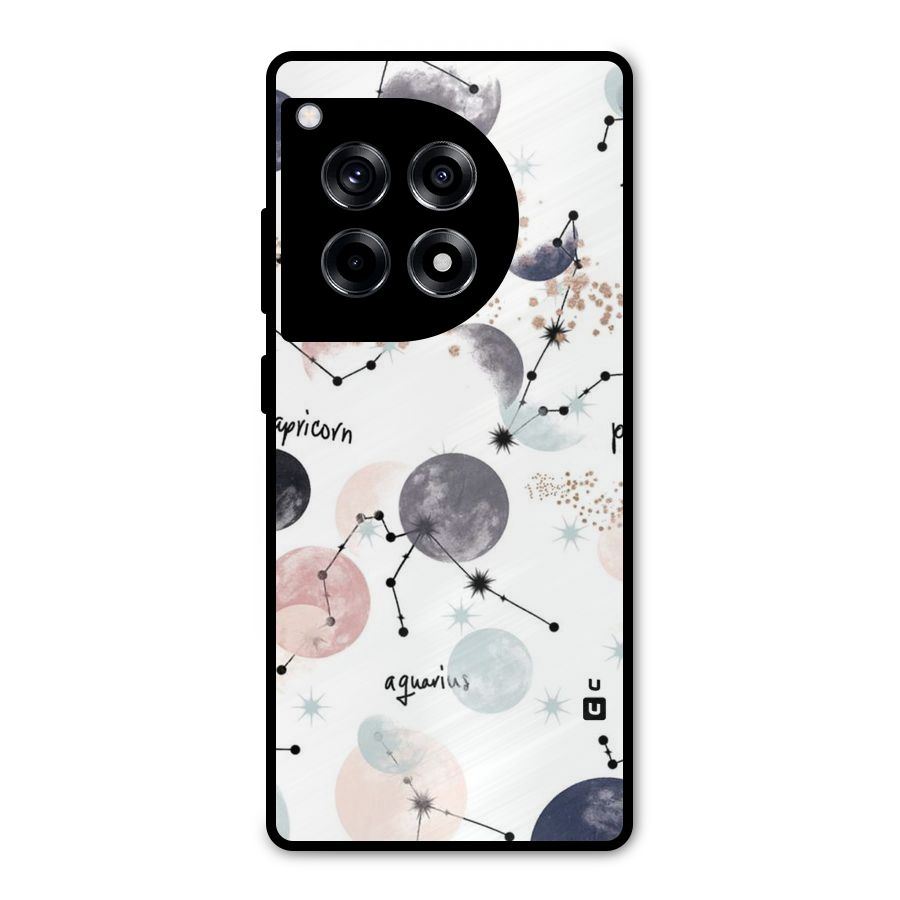 Zodiac Metal Back Case for OnePlus 12R