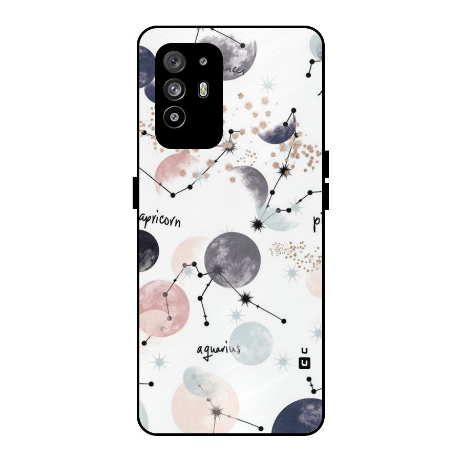 Zodiac Metal Back Case for Oppo F19 Pro Plus 5G